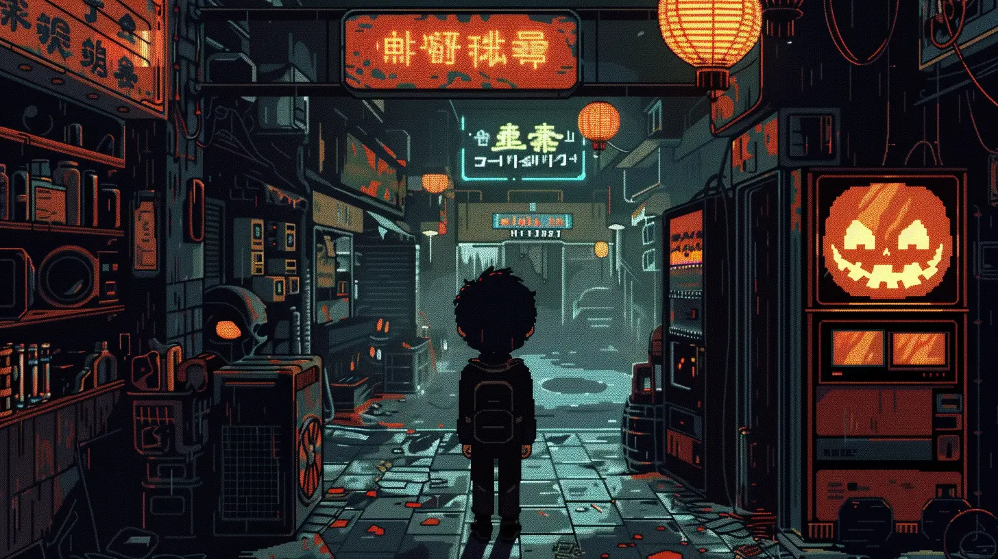 8-Bit Horror Games: Spooky Stories in Low Resolution