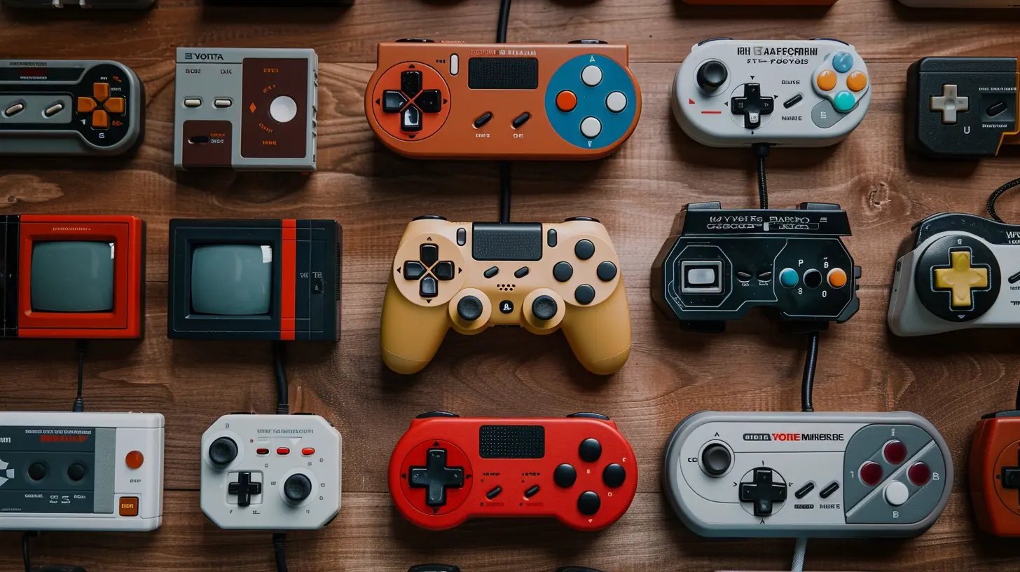 Controller Evolution: From Joysticks to D-Pads