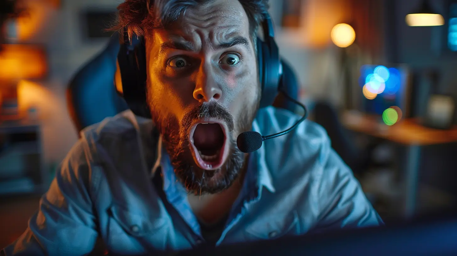 Gamers Reacting to Epic Fails in Real Time