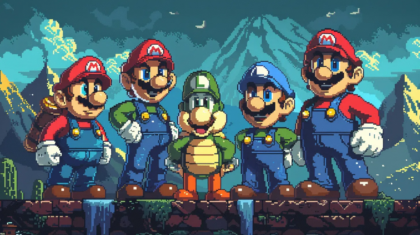The Pixelated Heroes We Grew Up With