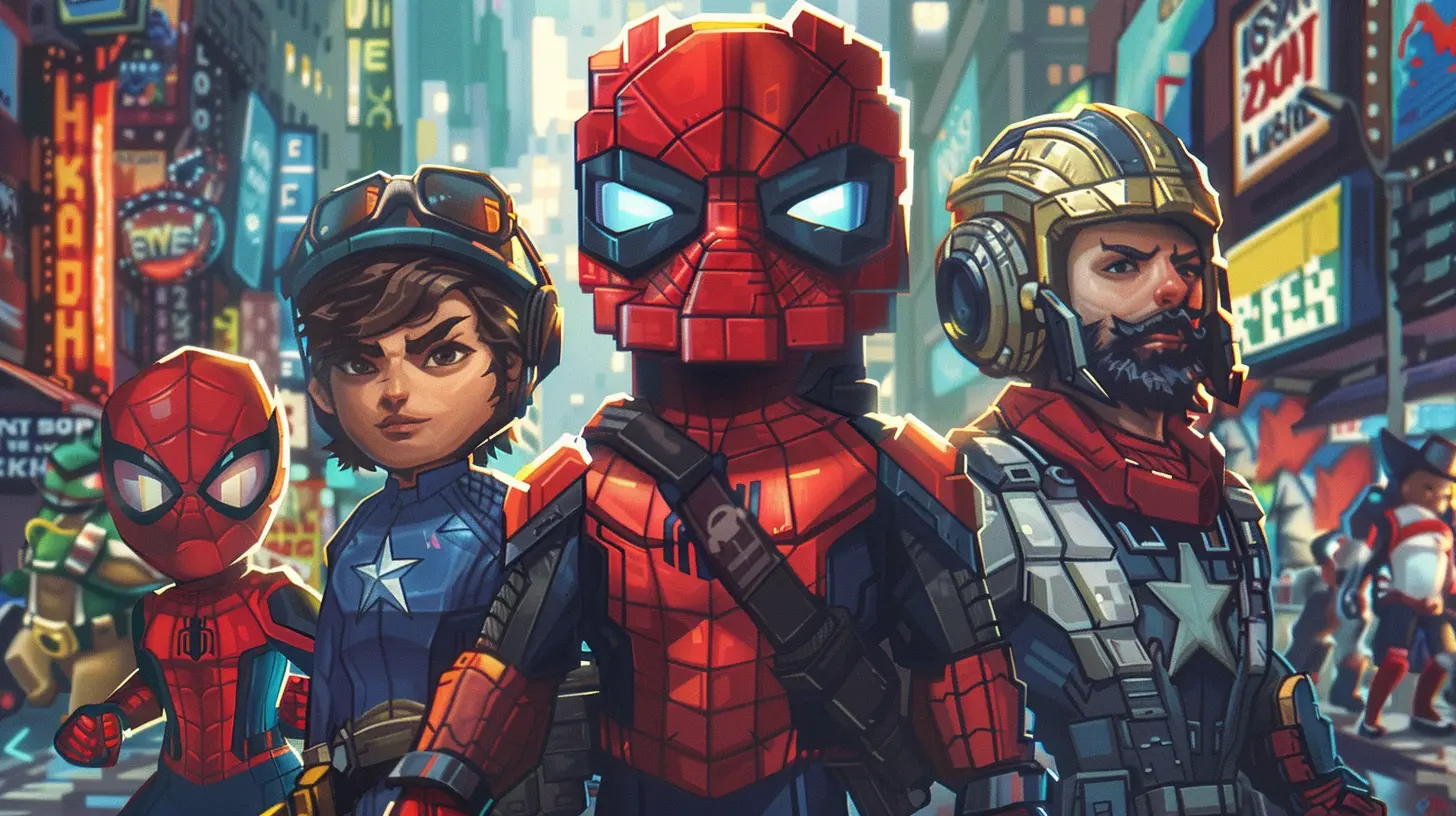 The Pixelated Heroes We Grew Up With