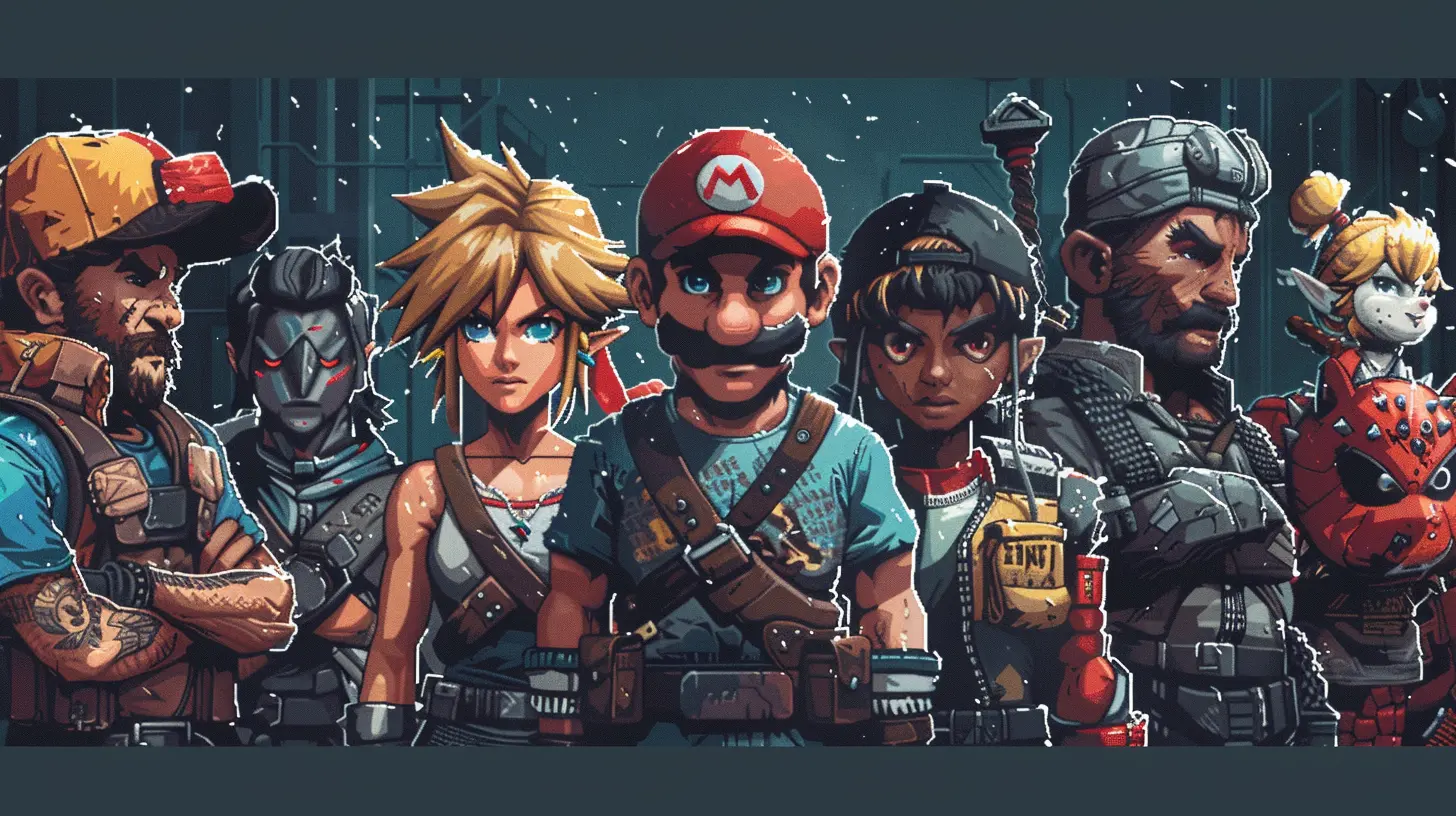 The Pixelated Heroes We Grew Up With