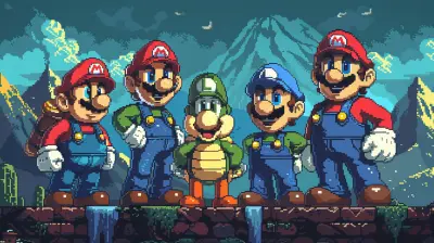 The Pixelated Heroes We Grew Up With
