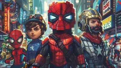The Pixelated Heroes We Grew Up With