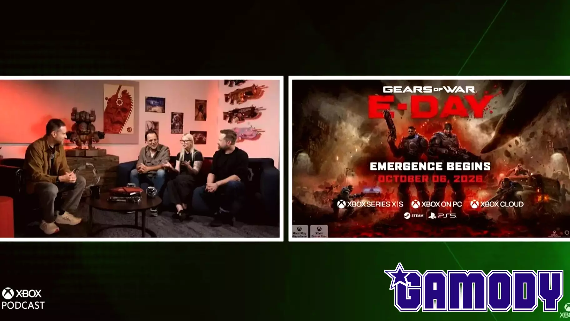 Gears of War: E-Day video pulled after PS5 logo spotted in Xbox’s own podcast