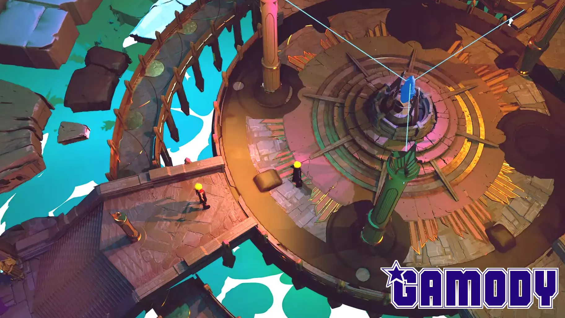 How to create a video game world using Blender and Photoshop