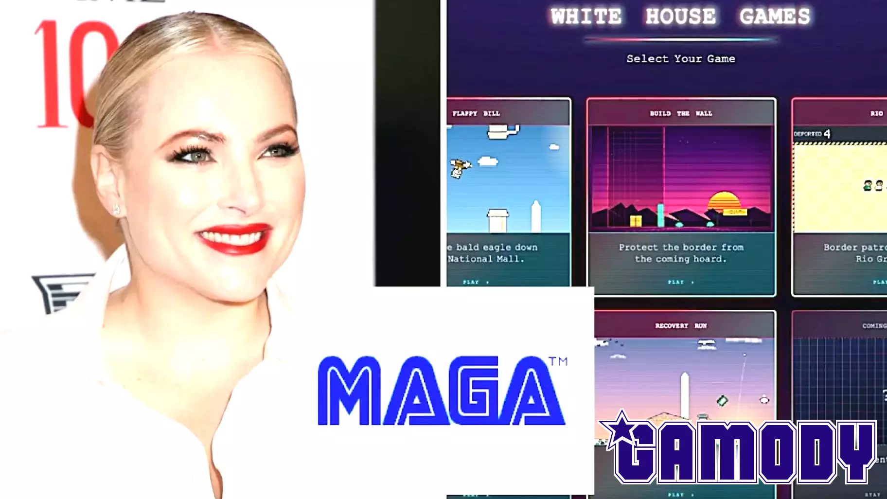Meghan McCain Slams White House’s ‘Distasteful’ MAGA-Themed Arcade Games
