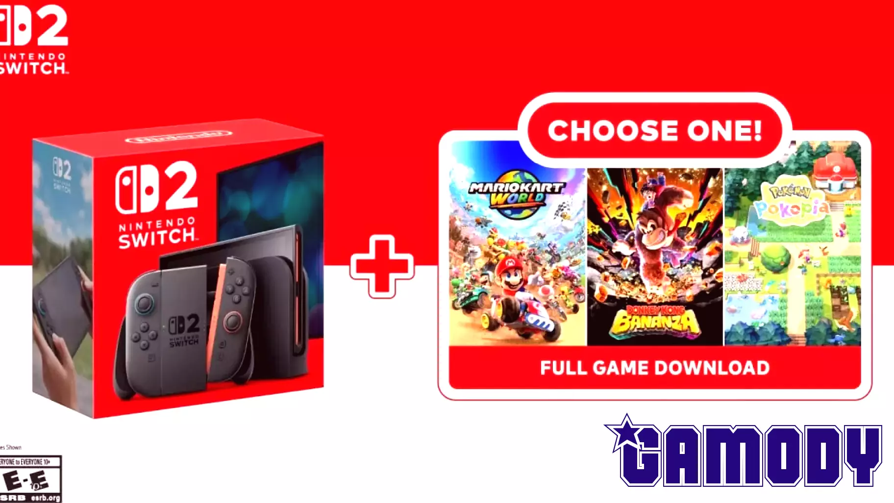Nintendo Switch 2 Launch Bundle Lets You Pick Your Game
