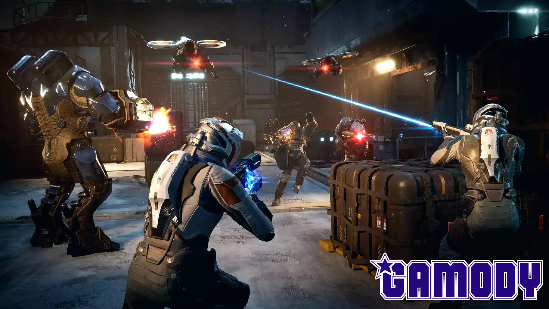 We've finally seen 'Exodus' gameplay, it's 'Mass Effect' with a space grappling hook