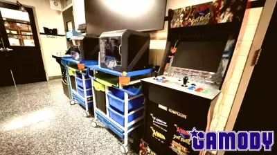 This School Hallway in Fall River Is Straight Out of the ’90s